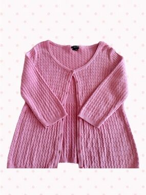 Coquette Pink Cardigan